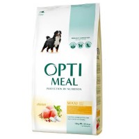 Optimeal Maxi для собак великих порід із куркою 12 кг