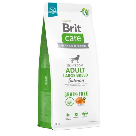 Brit Care Dog Grain Free Adult Large Breed Salmon 12 кг сухий беззерновий корм для собак великих порід з лососем