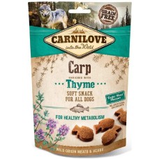 Лакомство для собак Carnilove DogSemi Moist, карп и тимян 200 г (111374)
