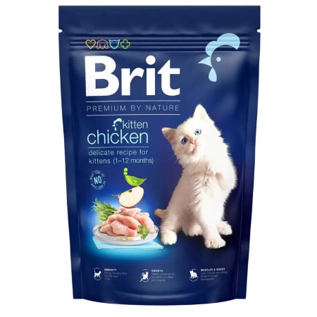 Brit Premium Kitten Chicken 800 г сухий корм для кошенят з куркою