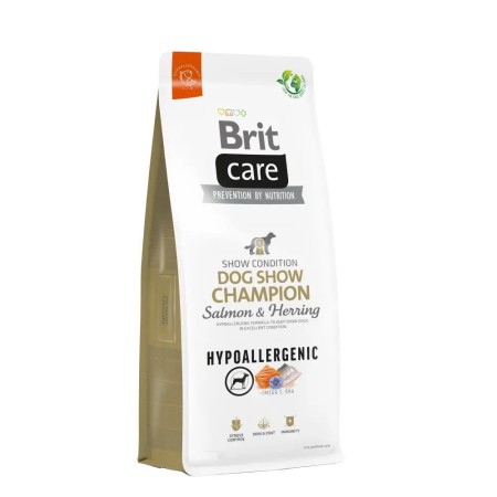 Brit Care Dog Hypoallergenic Dog Show Champion Salmon 12 кг сухий гіпоалергенний корм для виставкових собак