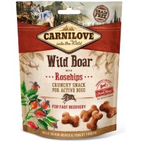 Лакомство для собак Carnilove Dog Crunchy Snack, дикий кабан и шиповник 200 г (100407)