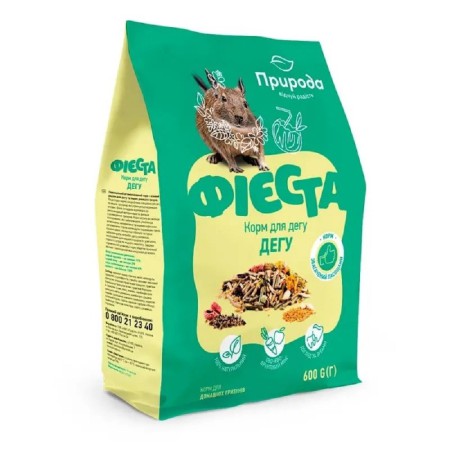 Корм для Дегу Природа Фиеста, 600 г (PR241378)