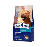 Клуб 4 Лапы Premium Lamb с ягненком для собак 2 кг