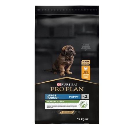 Purina Pro Plan Puppy Large Robust Healthy Start 12 кг сухий корм для цуценят великих порід з куркою
