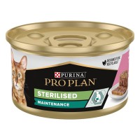 Purina Pro Plan Adult Sterilised в паштете с тунцом и лососем для стерилизованных кошек 26*85 г