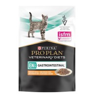 Purina Veterinary Diets EN Gastrointestinal Feline 80 г вологий корм у підливі з куркою для кішок при порушенні травлення