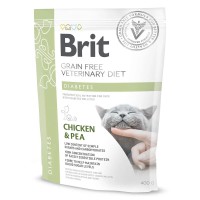 Brit VD Cat Diabets для кошек с сахарным диабетом 400 г