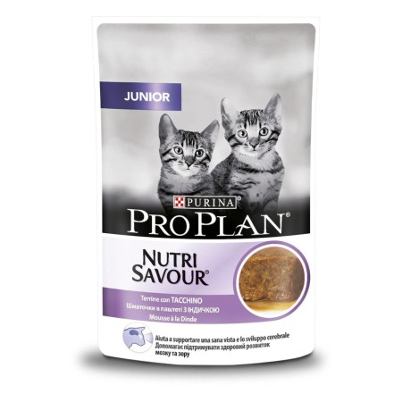 Purina Pro Plan Junior Nutrisavour паштет з індичкою для кошенят 26х85 г