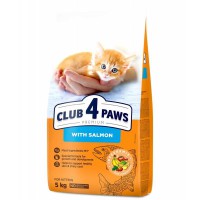 Клуб 4 Лапы Premium Kitten Salmon для котят с лососем 5 кг