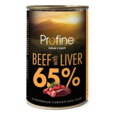 Влажный корм Profine Beef and Liver для собак с говядиной и говяжьей печенью 400 г