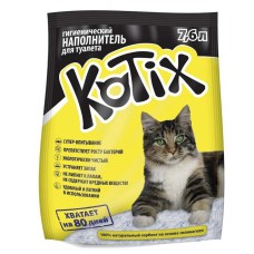 Наповнювач силікагелевий Kotix для котячого туалету 7.6 л