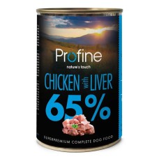 Влажный корм Profine Chicken and Liver для собак с курицей и куриной печенью 400 г