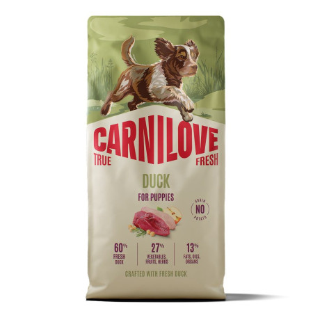 Carnilove True Fresh Turkey 12 кг беззерновой полнорационный корм для собак с индейкой