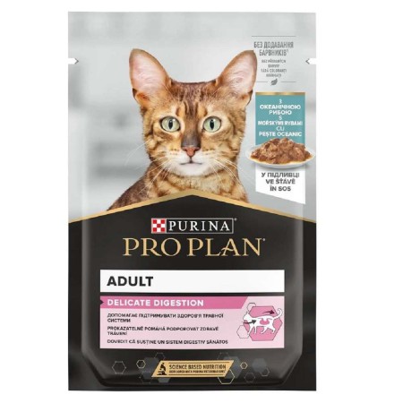 Purina Pro Plan Delicate Digestion 85 г вологий корм з океанічною рибою для котів з чутливим травленням