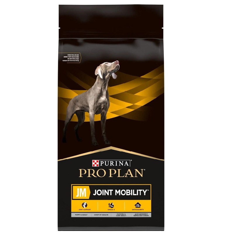 Purina Pro Pla JM Joint Mobility Canine для щенков, взрослых и пожилых собак 12 кг