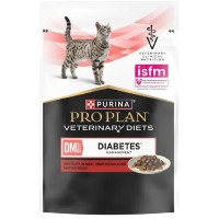 Purina Pro Plan Veterinary Diets DM St/Ox Diabetes Managment для кошек в соусе с говядиной 10х80 г