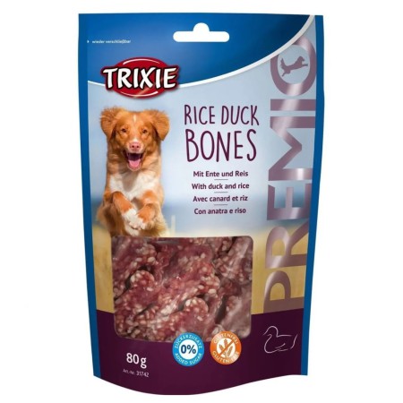 Ласощі для собак Trixie Premio Rice Duck Bones, з качкою та рисом 80 г (31742)