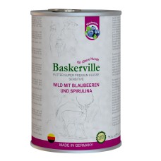 Baskerville Sensitive Wild Mit Blaubeeren Оленіна з чорницею та спіруліною для собак 800 г