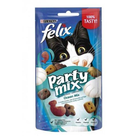 Ласощі Felix Party Mix Ocean для котів 80г