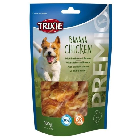 Ласощі для собак Trixie Premio Banana & Chicken, з куркою та бананом 100 г (31582)