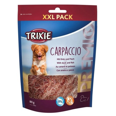 Ласощі для собак Trixie Premio Carpaccio, з качкою та рибою, 80 г (31804)