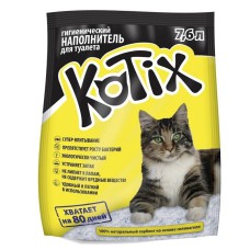Наповнювач силікагелевий Kotix для котячого туалету 7.6 л
