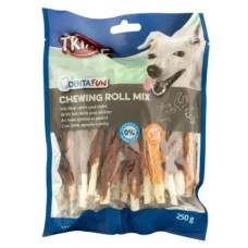 Ласощі для собак Trixie DENTAfun Палички-асорті для чищення зубів, 10 см, 250 г (31372)
