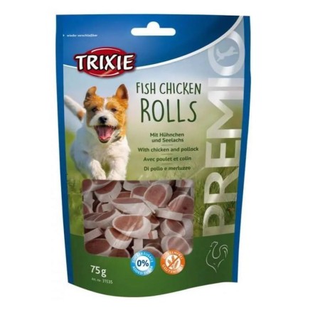 Ласощі для собак Trixie Premio Chicken and Pollock Rolls, з куркою та лососем 75 г (31535)