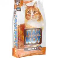 Пан Кіт для кішок з куркою 10 кг