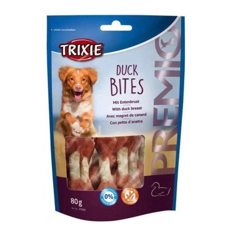 Ласощі для собак Trixie Premio Duck Bites, з качкою, 80 г (31592)