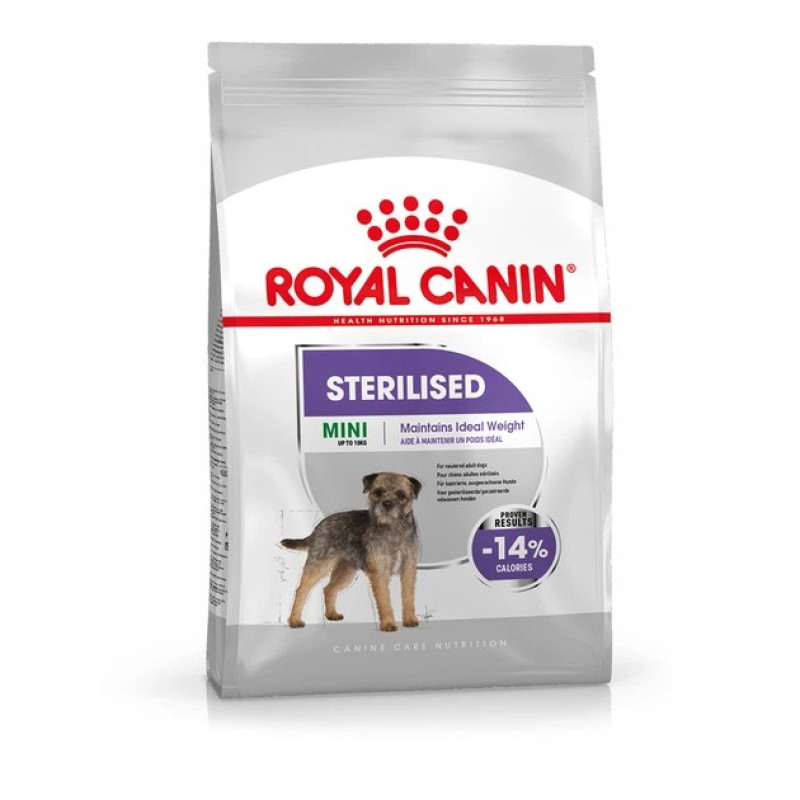 Royal Canin Mini Sterilised 3 кг сухий корм для стерилізованих дорослих і зрілих собак малих розмірі віком від 10 місяців