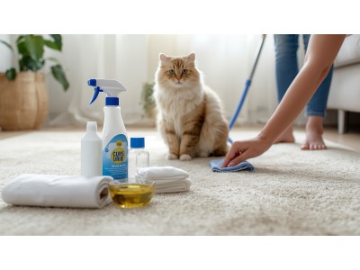 Как вывести запах кошачьей мочи: эффективные способы и советы