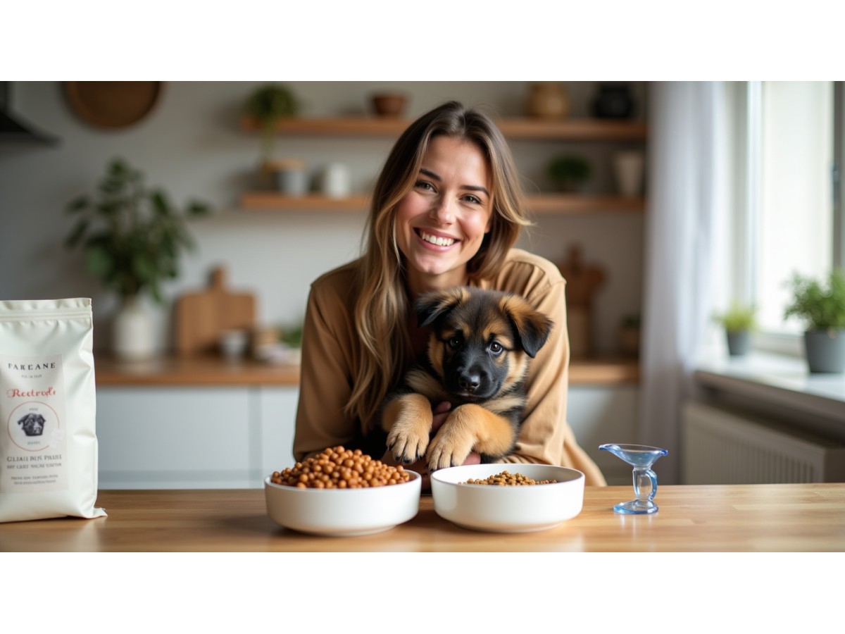 Чим годувати цуценят великих порід: поради власникам