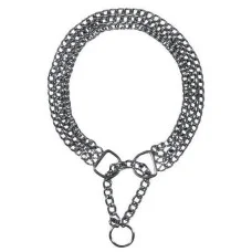 Нашийник Trixie Semi-Choke Chain для собак трирядний хромований, 65 см (2269)